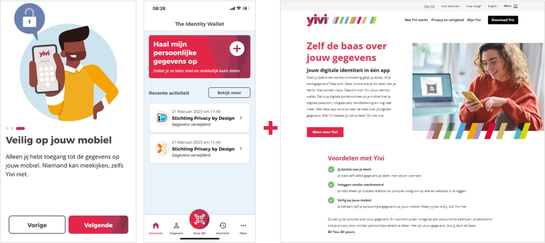 Uitleg van de Yivi app